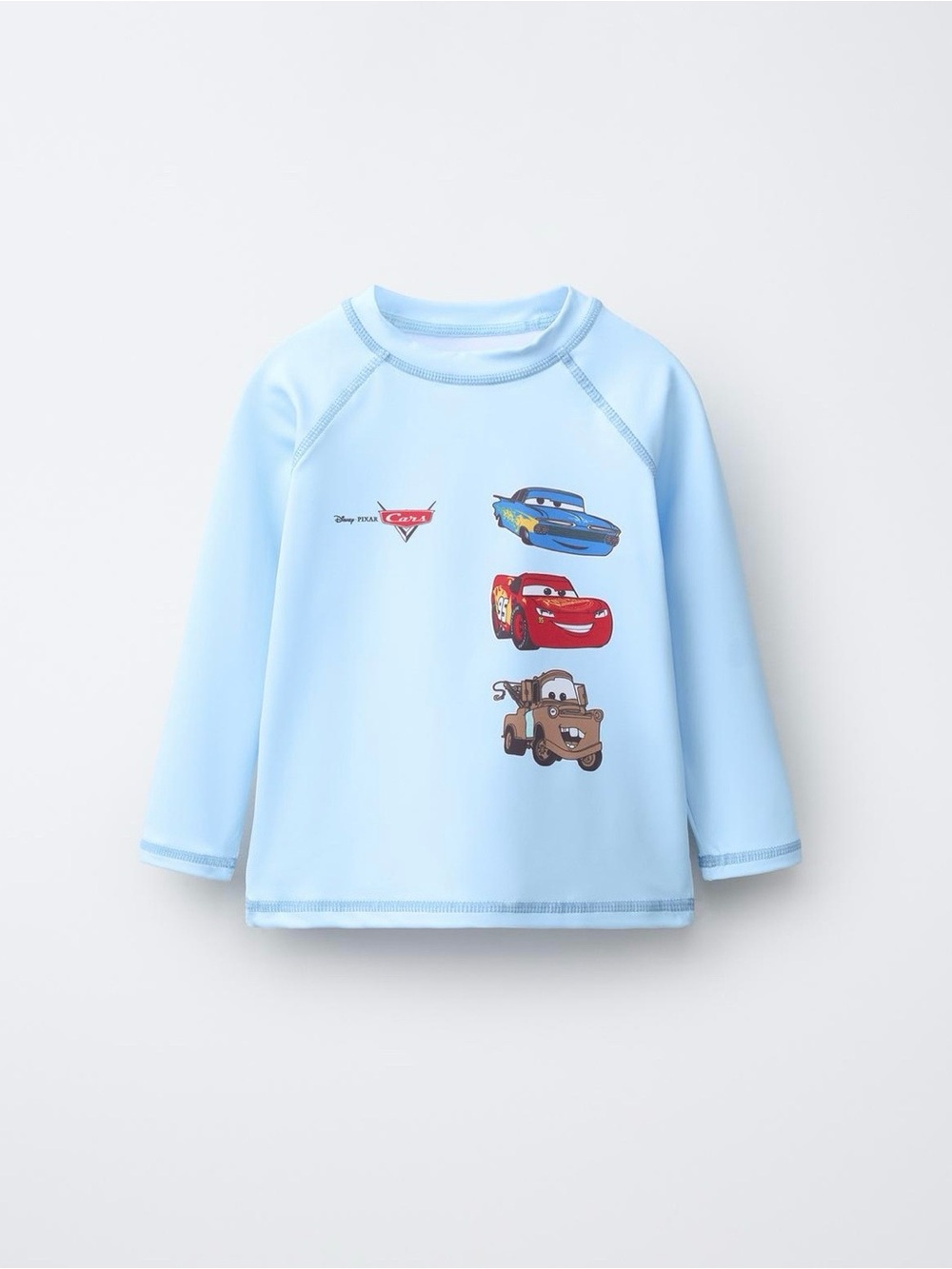ZARA CARS LIGHTNING MCQUEEN DISNEY SWIM T-SHIRT